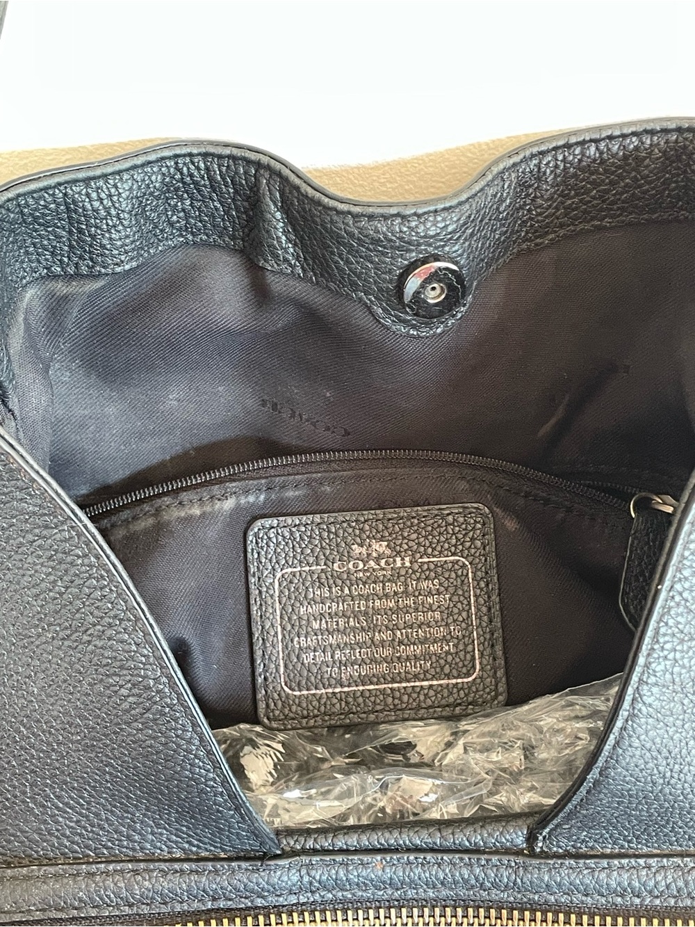 Coach Edie 31 Shoulder Bag with Rivets - Picture 5 of 10